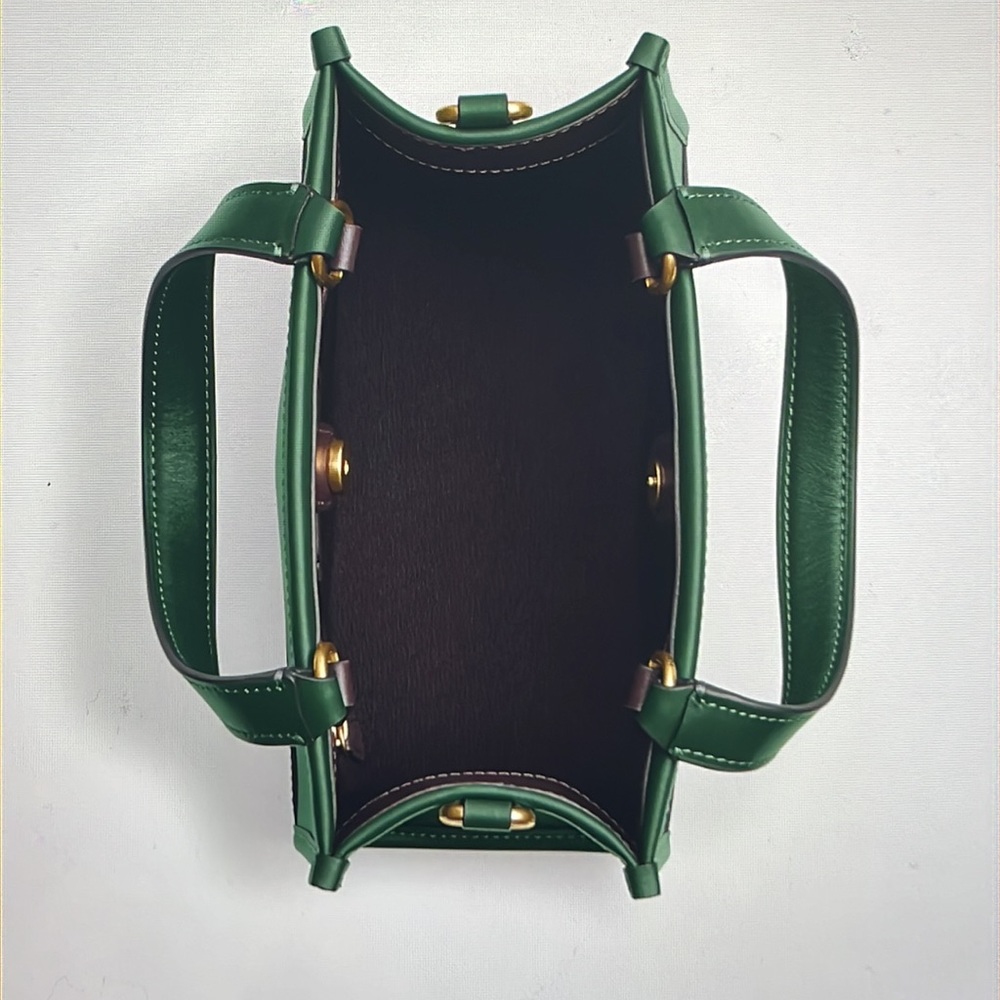 🛷 DISNEY X COACH DEMPSEY TOTE 22  AND CORNER ZIP WRISTLET WITH SLED MOTIF 🛷 - Picture 12 of 16